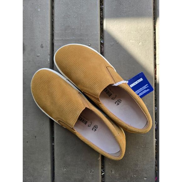 Birkenstock Other - Birkenstock Men's Brown Corduroy Suede Slip-On Casual Shoes US 10 EU 43